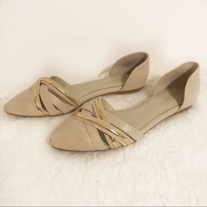 Aldo Courtade Nude Flats